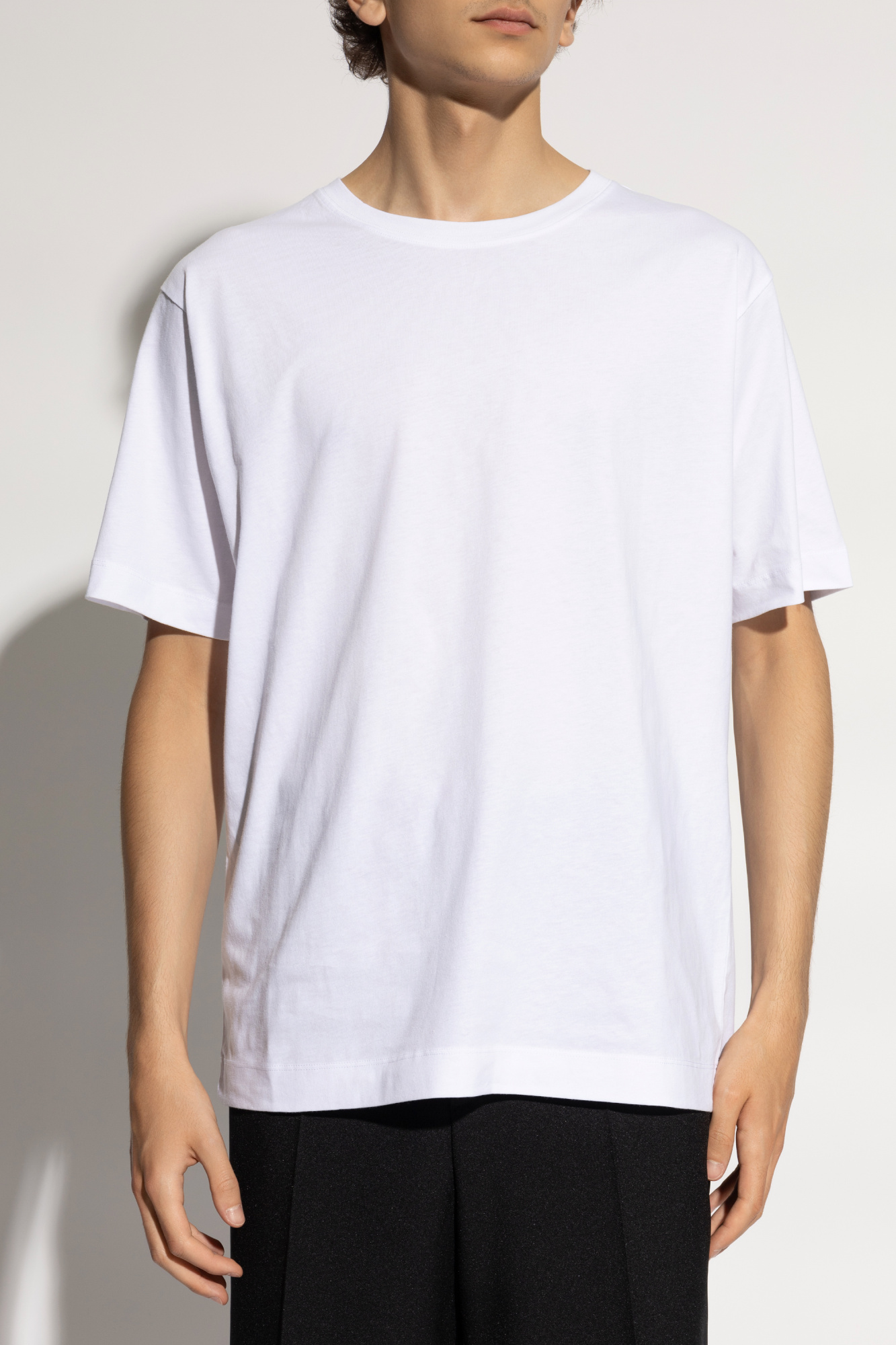 White Cotton t-shirt Dries Van Noten - Vitkac France